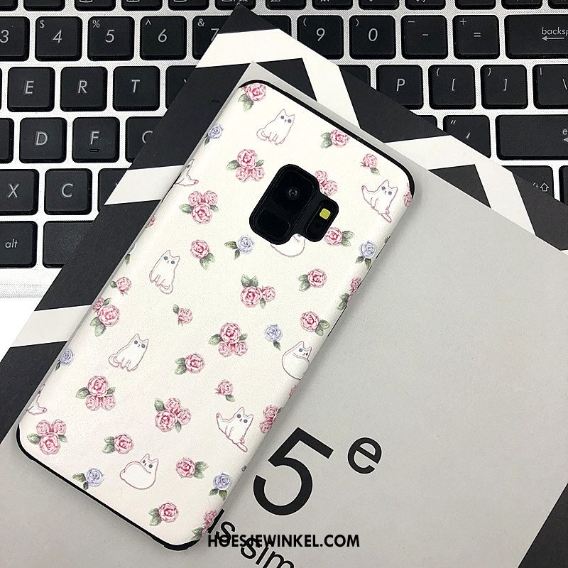 Samsung Galaxy S9 Hoesje All Inclusive Schrobben Scheppend, Samsung Galaxy S9 Hoesje Dun Reliëf