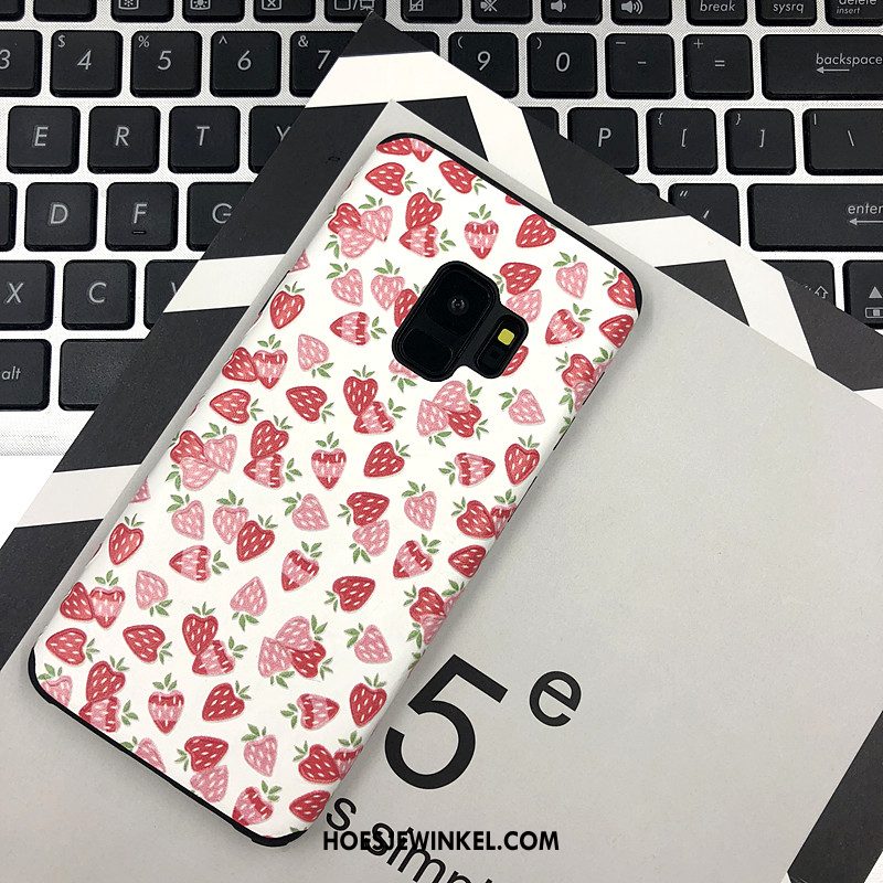 Samsung Galaxy S9 Hoesje All Inclusive Schrobben Scheppend, Samsung Galaxy S9 Hoesje Dun Reliëf