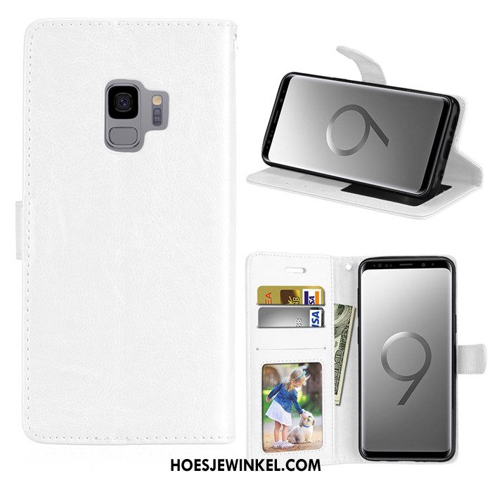 Samsung Galaxy S9 Hoesje Folio Portemonnee Bescherming, Samsung Galaxy S9 Hoesje Mobiele Telefoon Ster