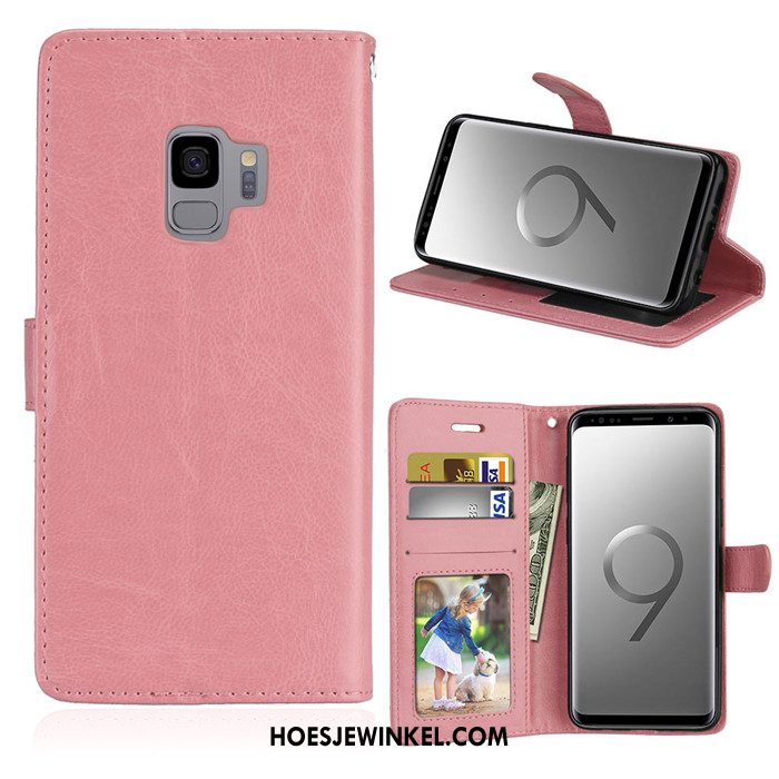 Samsung Galaxy S9 Hoesje Folio Portemonnee Bescherming, Samsung Galaxy S9 Hoesje Mobiele Telefoon Ster