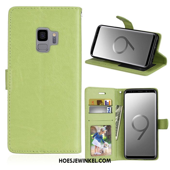 Samsung Galaxy S9 Hoesje Folio Portemonnee Bescherming, Samsung Galaxy S9 Hoesje Mobiele Telefoon Ster