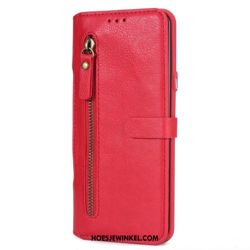 Samsung Galaxy S9+ Hoesje Hoes Bescherming Kaart, Samsung Galaxy S9+ Hoesje Portemonnee Leren Etui