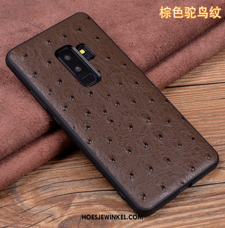 Samsung Galaxy S9+ Hoesje Hoes Rood All Inclusive, Samsung Galaxy S9+ Hoesje Mobiele Telefoon Ster
