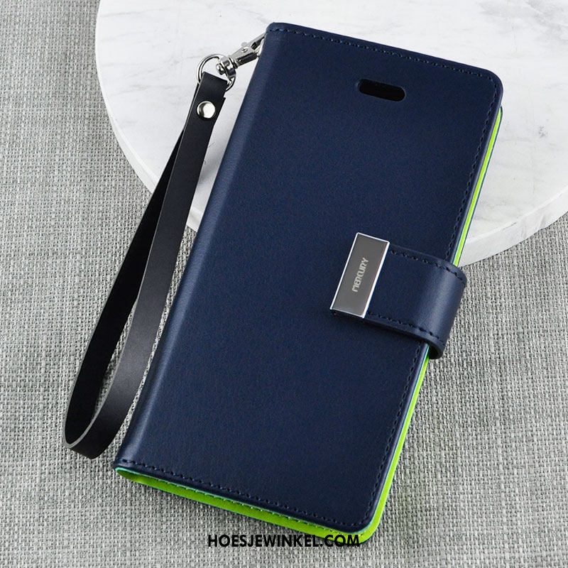 Samsung Galaxy S9 Hoesje Leren Etui Folio Siliconen, Samsung Galaxy S9 Hoesje All Inclusive Purper