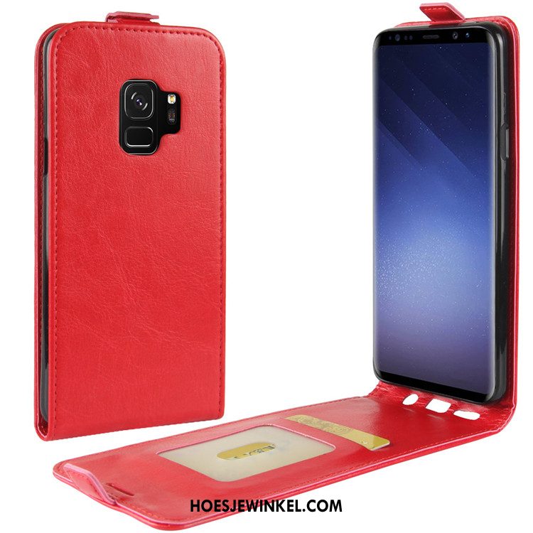 Samsung Galaxy S9 Hoesje Mobiele Telefoon Folio Ster, Samsung Galaxy S9 Hoesje Anti-fall Bescherming