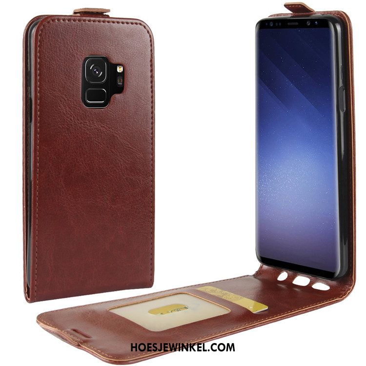 Samsung Galaxy S9 Hoesje Mobiele Telefoon Folio Ster, Samsung Galaxy S9 Hoesje Anti-fall Bescherming