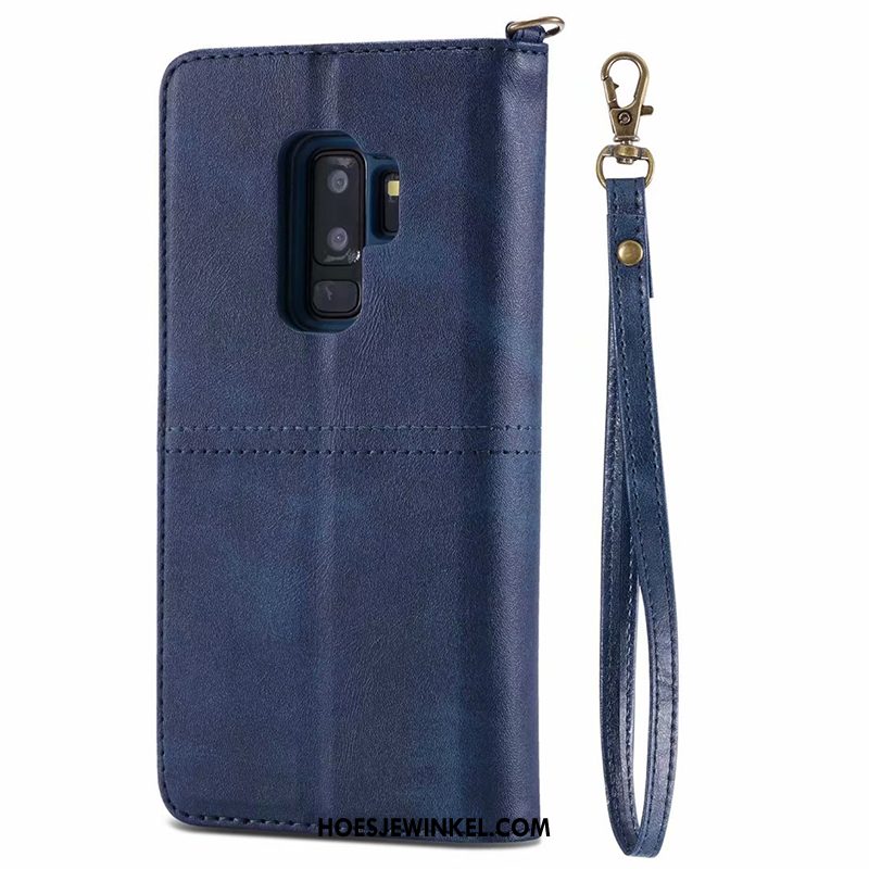 Samsung Galaxy S9+ Hoesje Ster Kaart Tas Hoes, Samsung Galaxy S9+ Hoesje Hanger Bescherming