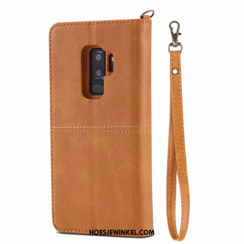 Samsung Galaxy S9+ Hoesje Ster Kaart Tas Hoes, Samsung Galaxy S9+ Hoesje Hanger Bescherming