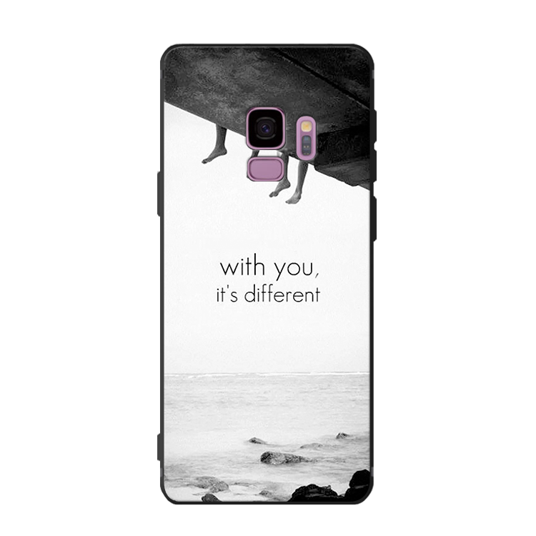 Samsung Galaxy S9 Hoesje Wit Siliconen Hoes, Samsung Galaxy S9 Hoesje Anti-fall Bescherming