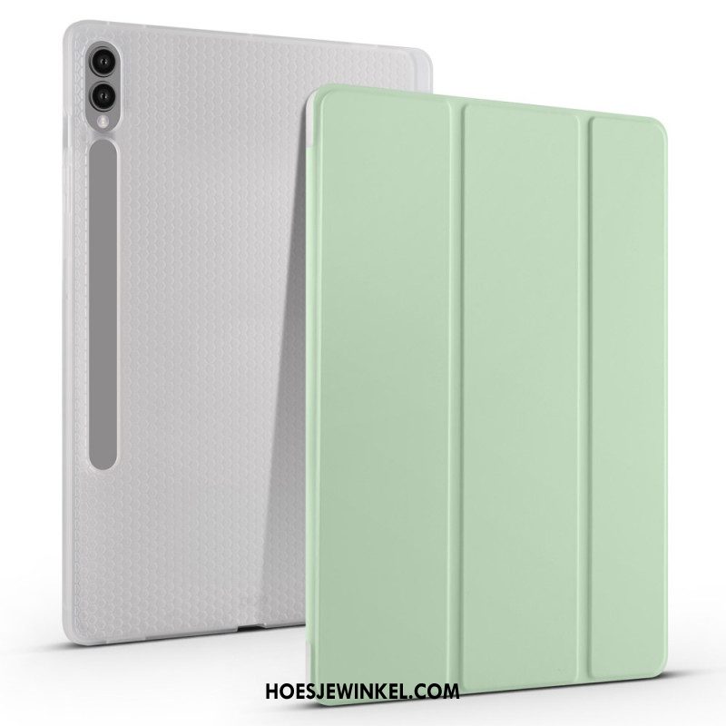Samsung Galaxy Tab S9 Plus Versterkte Hoeken Met Stylushouder