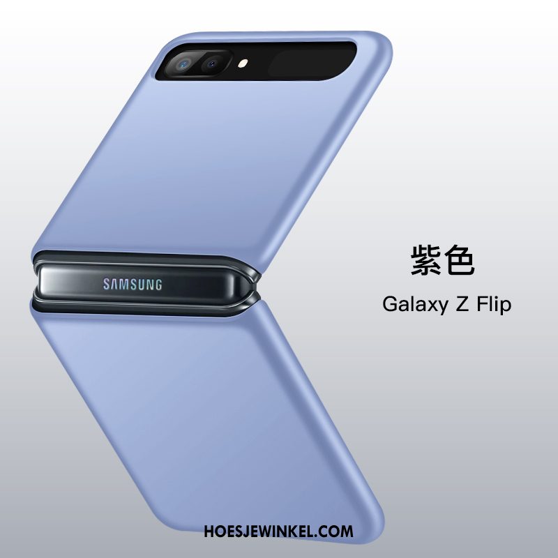 Samsung Z Flip Hoesje Ster Groen Anti-fall, Samsung Z Flip Hoesje Mobiele Telefoon Vouw