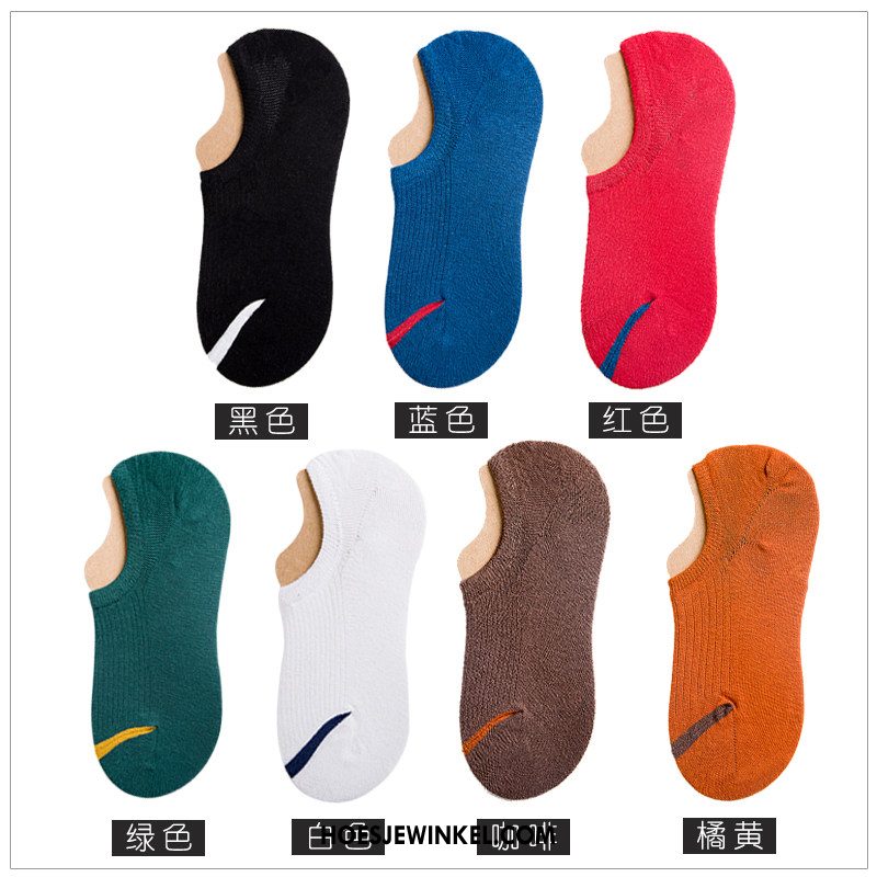 Sokken Heren Trend Zomer Korte Sok, Sokken Ondiep Mond Silicone