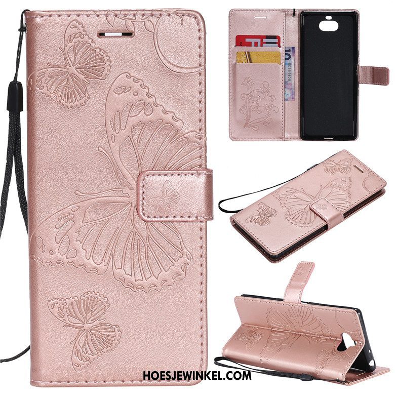 Sony Xperia 10 Hoesje Hoes All Inclusive Leren Etui, Sony Xperia 10 Hoesje Mobiele Telefoon Folio