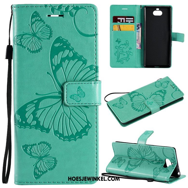 Sony Xperia 10 Hoesje Hoes All Inclusive Leren Etui, Sony Xperia 10 Hoesje Mobiele Telefoon Folio