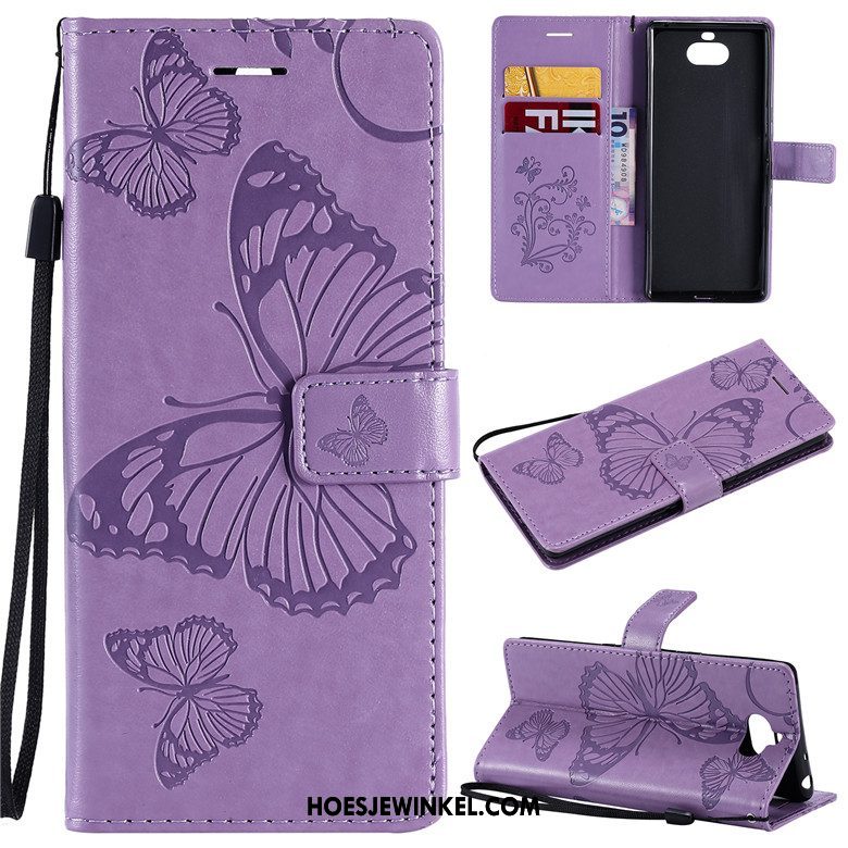 Sony Xperia 10 Hoesje Hoes All Inclusive Leren Etui, Sony Xperia 10 Hoesje Mobiele Telefoon Folio