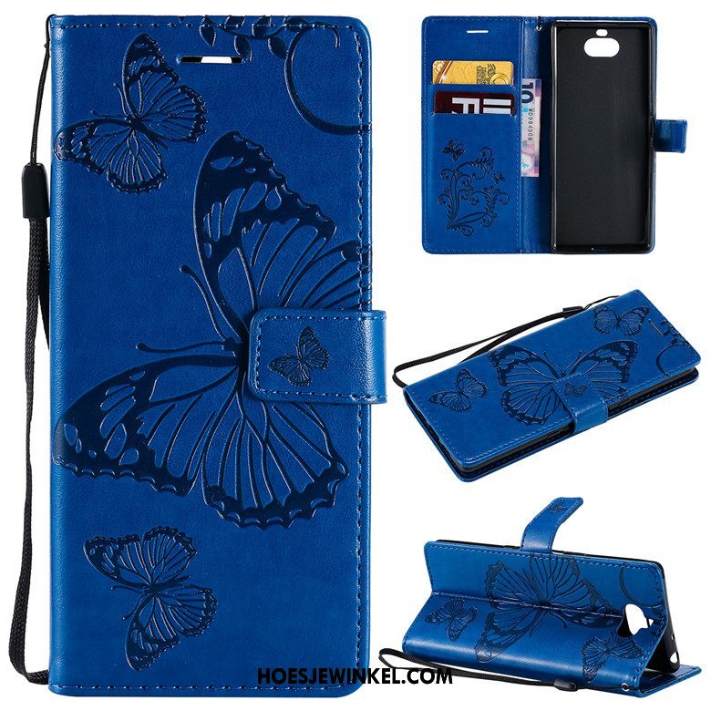 Sony Xperia 10 Hoesje Hoes All Inclusive Leren Etui, Sony Xperia 10 Hoesje Mobiele Telefoon Folio