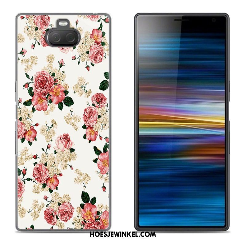 Sony Xperia 10 Hoesje Scheppend Zacht Hoes, Sony Xperia 10 Hoesje Mobiele Telefoon Hemming