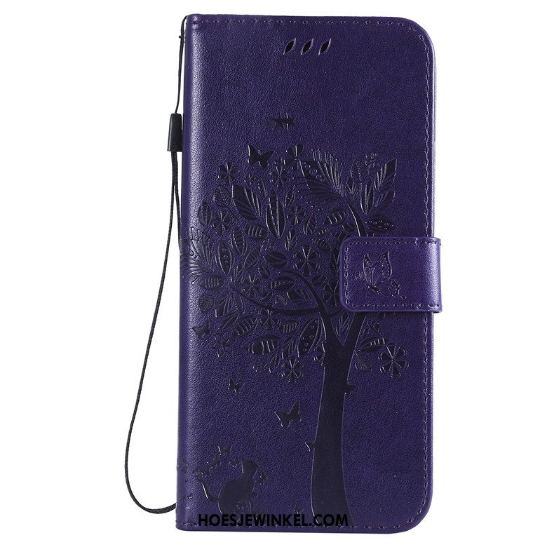 Sony Xperia 10 Ii Hoesje Anti-fall Leren Etui Bescherming, Sony Xperia 10 Ii Hoesje Clamshell Zacht