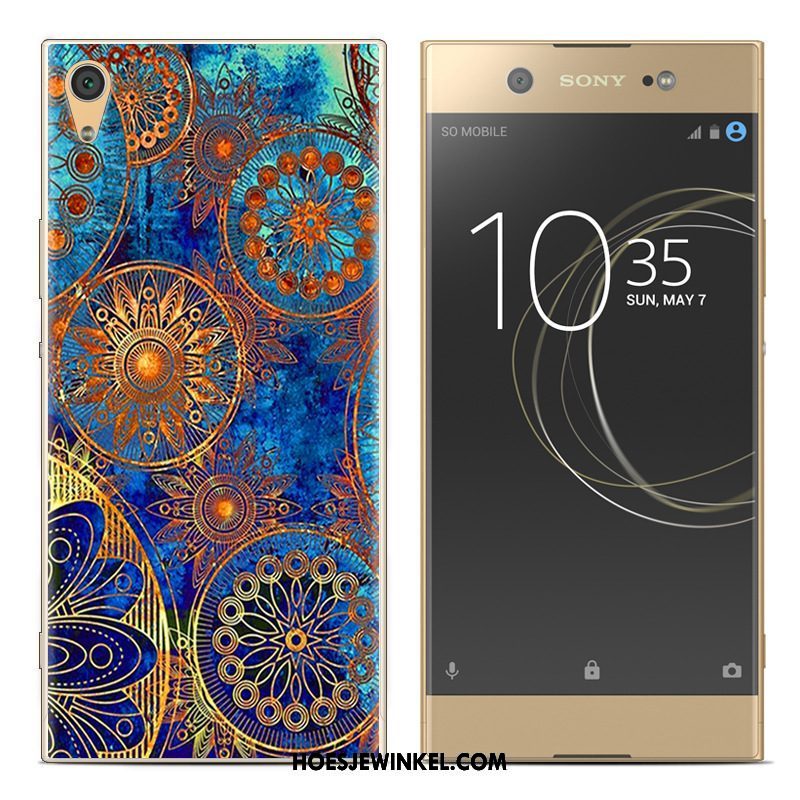 Sony Xperia E5 Hoesje Geel Scheppend Zacht, Sony Xperia E5 Hoesje Geschilderd Trend