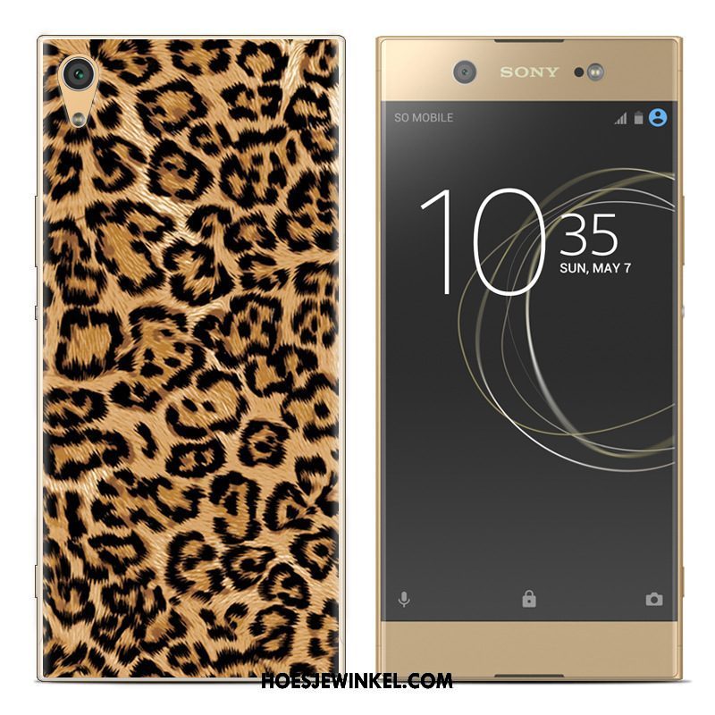 Sony Xperia E5 Hoesje Geel Scheppend Zacht, Sony Xperia E5 Hoesje Geschilderd Trend