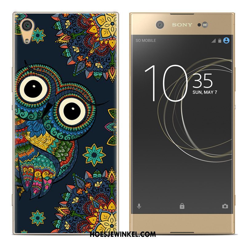 Sony Xperia E5 Hoesje Geel Scheppend Zacht, Sony Xperia E5 Hoesje Geschilderd Trend