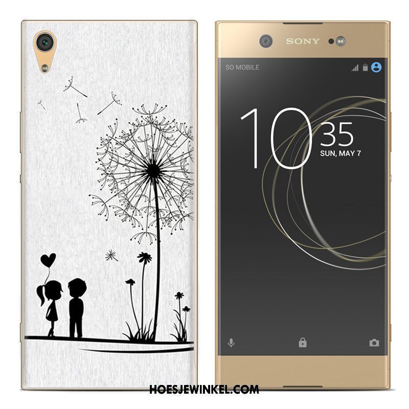 Sony Xperia E5 Hoesje Geel Scheppend Zacht, Sony Xperia E5 Hoesje Geschilderd Trend