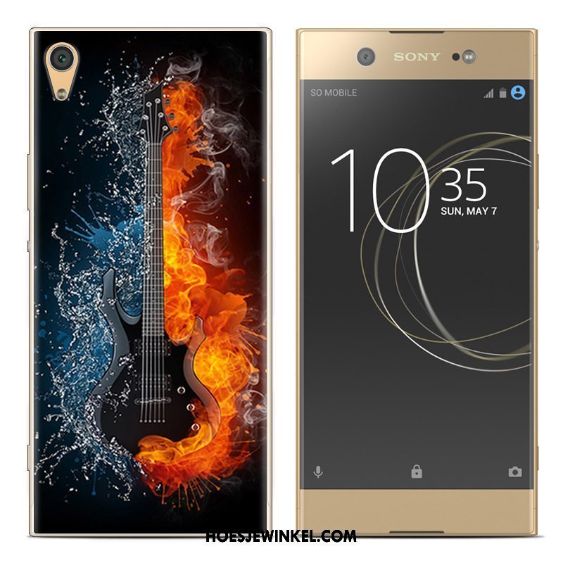 Sony Xperia E5 Hoesje Geel Scheppend Zacht, Sony Xperia E5 Hoesje Geschilderd Trend