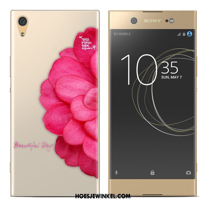 Sony Xperia E5 Hoesje Geel Scheppend Zacht, Sony Xperia E5 Hoesje Geschilderd Trend