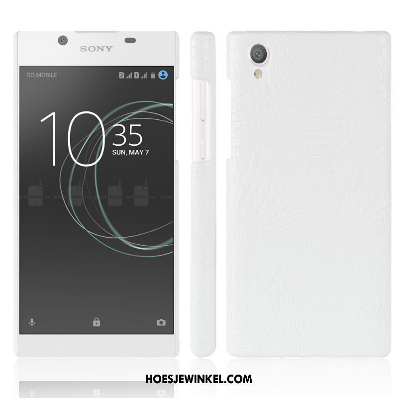 Sony Xperia E5 Hoesje Hoes Krokodillenleer Anti-fall, Sony Xperia E5 Hoesje Mobiele Telefoon Bescherming Braun