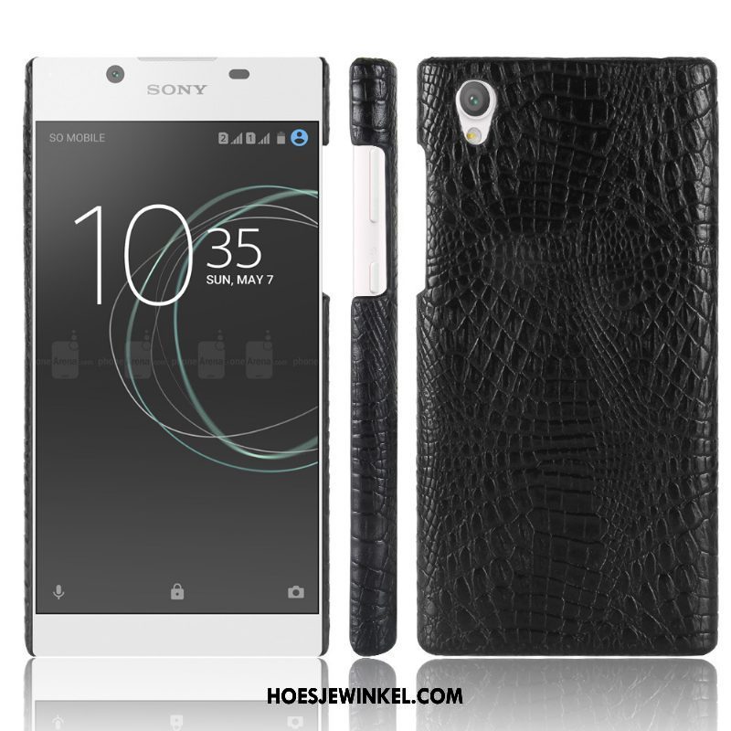 Sony Xperia E5 Hoesje Hoes Krokodillenleer Anti-fall, Sony Xperia E5 Hoesje Mobiele Telefoon Bescherming Braun