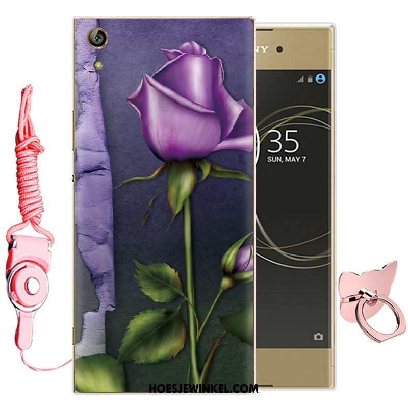 Sony Xperia L1 Hoesje Spotprent Groen Mobiele Telefoon, Sony Xperia L1 Hoesje Bescherming Hoes