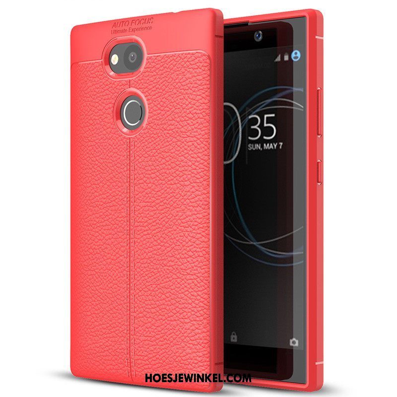 Sony Xperia L2 Hoesje Bescherming Mobiele Telefoon Zacht, Sony Xperia L2 Hoesje Rood Trend