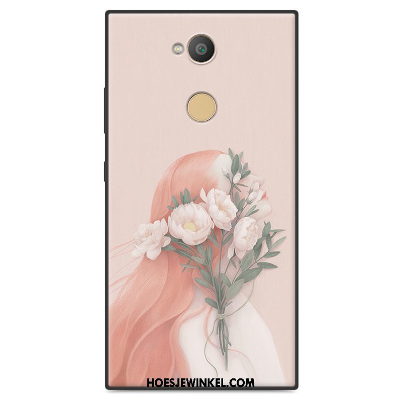 Sony Xperia L2 Hoesje Zacht Schrobben Siliconen, Sony Xperia L2 Hoesje Kunst All Inclusive