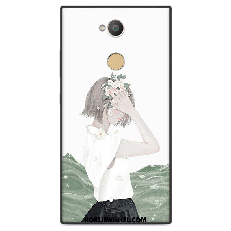 Sony Xperia L2 Hoesje Zacht Schrobben Siliconen, Sony Xperia L2 Hoesje Kunst All Inclusive