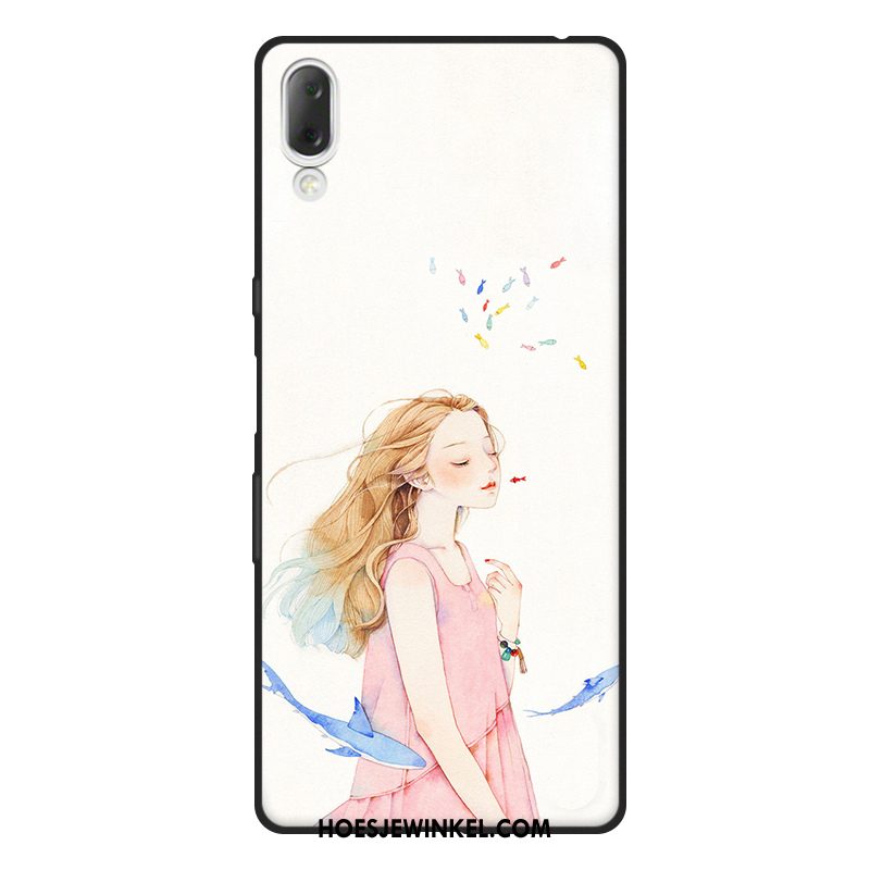 Sony Xperia L3 Hoesje Kunst Anti-fall Vers, Sony Xperia L3 Hoesje Schrobben Mobiele Telefoon