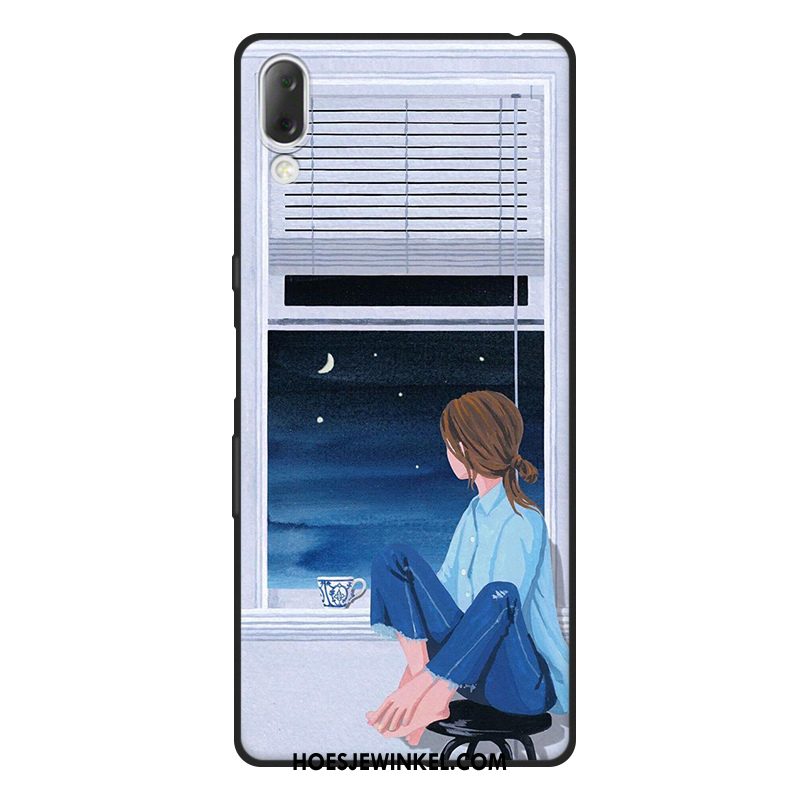 Sony Xperia L3 Hoesje Kunst Anti-fall Vers, Sony Xperia L3 Hoesje Schrobben Mobiele Telefoon