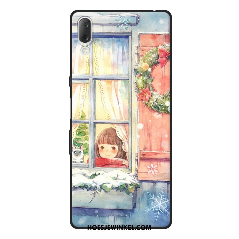 Sony Xperia L3 Hoesje Kunst Anti-fall Vers, Sony Xperia L3 Hoesje Schrobben Mobiele Telefoon