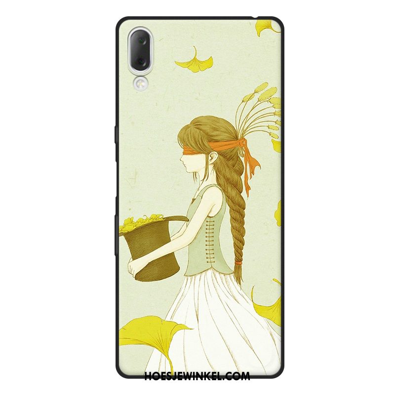 Sony Xperia L3 Hoesje Kunst Anti-fall Vers, Sony Xperia L3 Hoesje Schrobben Mobiele Telefoon