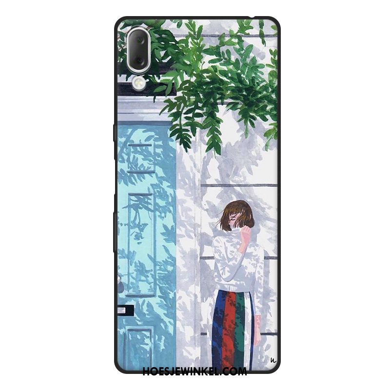 Sony Xperia L3 Hoesje Kunst Anti-fall Vers, Sony Xperia L3 Hoesje Schrobben Mobiele Telefoon