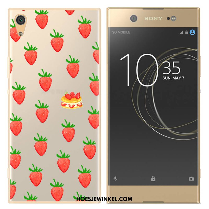 Sony Xperia Xa Hoesje Hoes Mobiele Telefoon Scheppend, Sony Xperia Xa Hoesje Spotprent Fruit