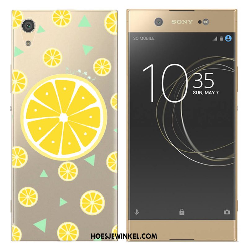 Sony Xperia Xa Hoesje Hoes Mobiele Telefoon Scheppend, Sony Xperia Xa Hoesje Spotprent Fruit