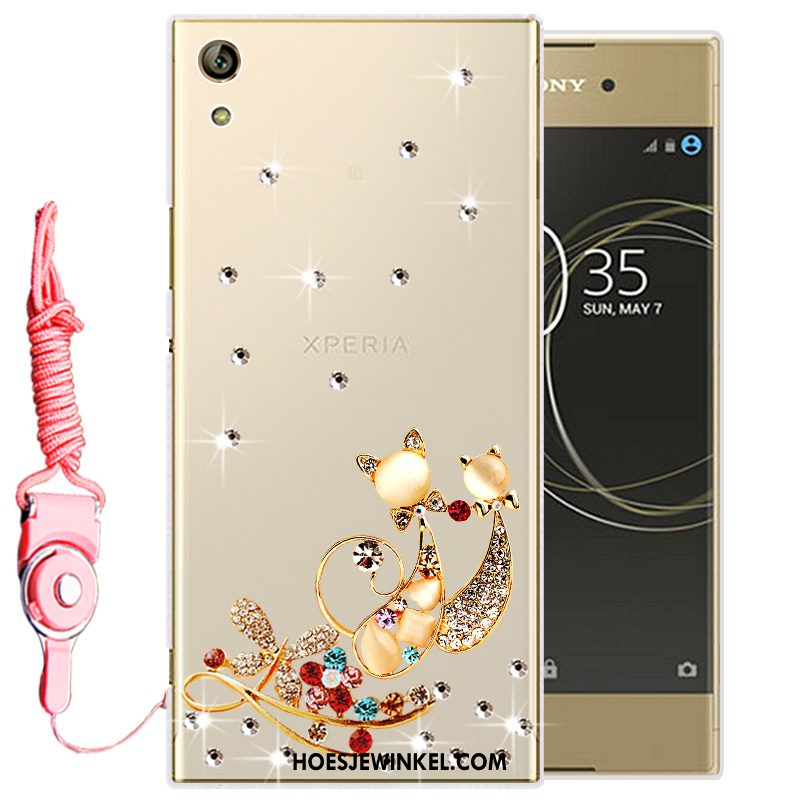 Sony Xperia Xa Ultra Hoesje Bescherming Wit Mobiele Telefoon, Sony Xperia Xa Ultra Hoesje Zacht Hoes