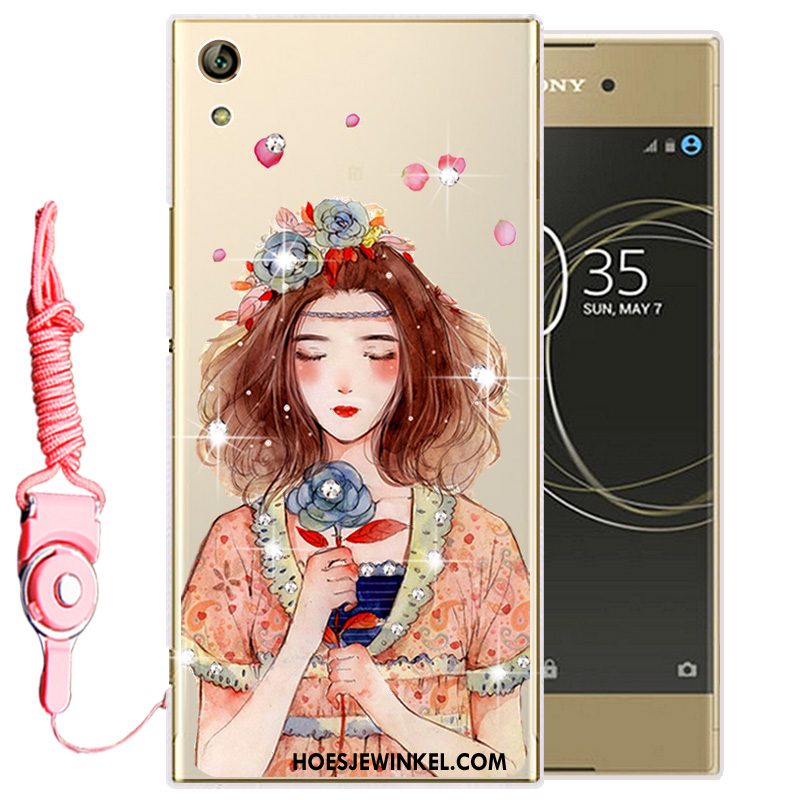 Sony Xperia Xa Ultra Hoesje Bescherming Wit Mobiele Telefoon, Sony Xperia Xa Ultra Hoesje Zacht Hoes