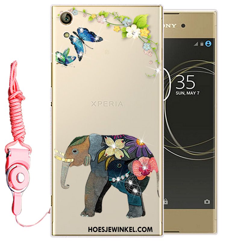 Sony Xperia Xa Ultra Hoesje Bescherming Wit Mobiele Telefoon, Sony Xperia Xa Ultra Hoesje Zacht Hoes