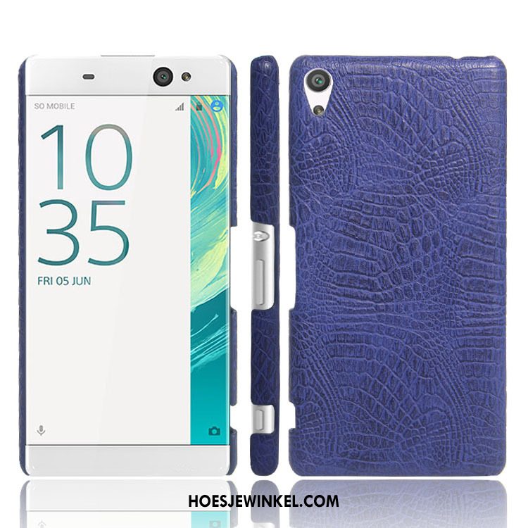 Sony Xperia Xa Ultra Hoesje Krokodillenleer Mobiele Telefoon Roze, Sony Xperia Xa Ultra Hoesje Hoes Gemeenschappelijk