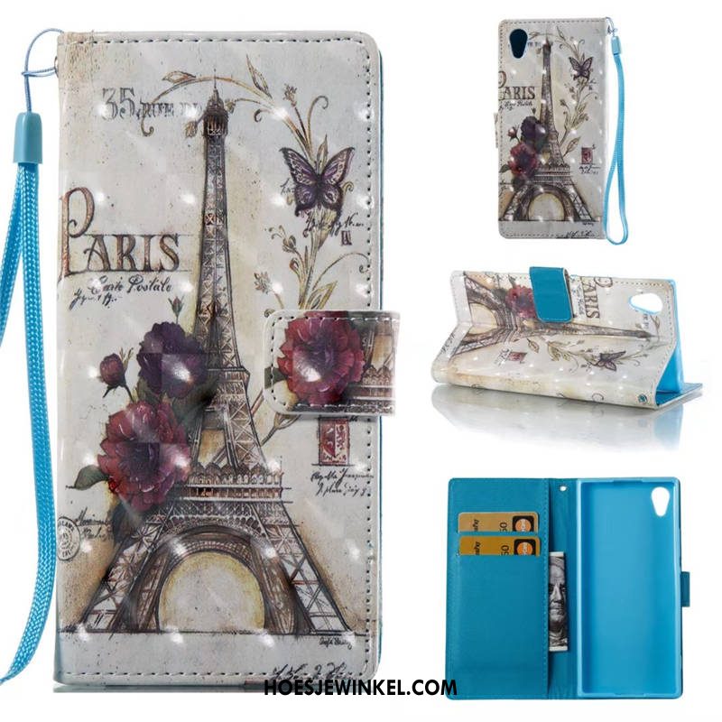 Sony Xperia Xa1 Hoesje 3d Patroon Kaart, Sony Xperia Xa1 Hoesje Mobiele Telefoon Hoes