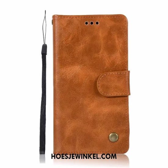 Sony Xperia Xa1 Plus Hoesje Leren Etui Mobiele Telefoon Vintage, Sony Xperia Xa1 Plus Hoesje Bescherming Hoes