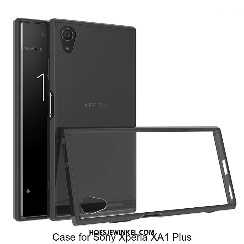 Sony Xperia Xa1 Plus Hoesje Mobiele Telefoon Hard Bescherming, Sony Xperia Xa1 Plus Hoesje Wit Zacht
