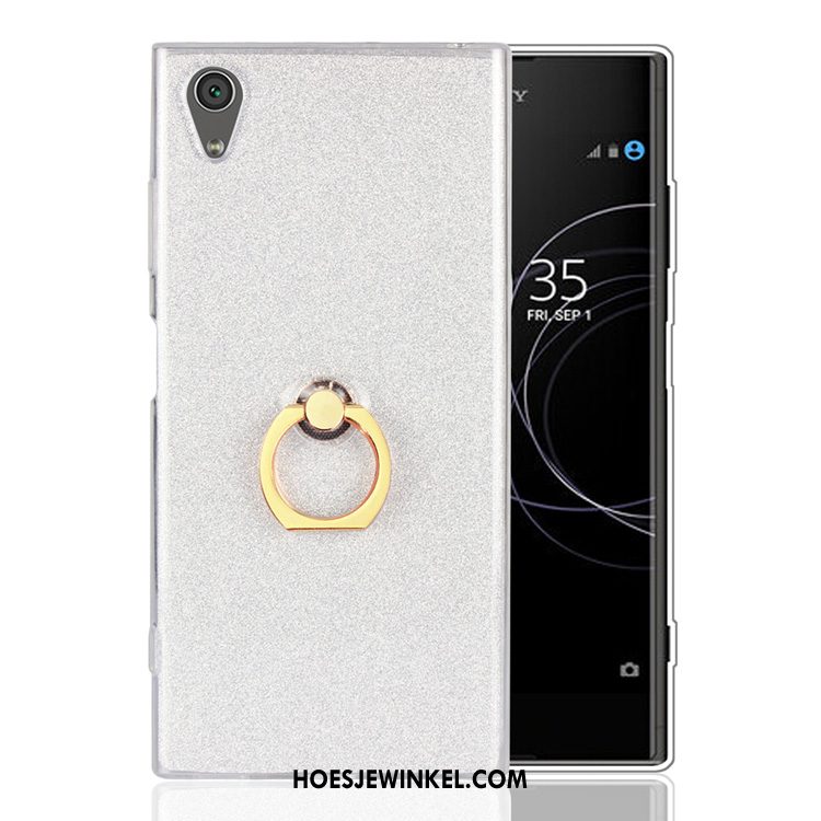 Sony Xperia Xa1 Plus Hoesje Roze Mobiele Telefoon Ring, Sony Xperia Xa1 Plus Hoesje Anti-fall Bescherming