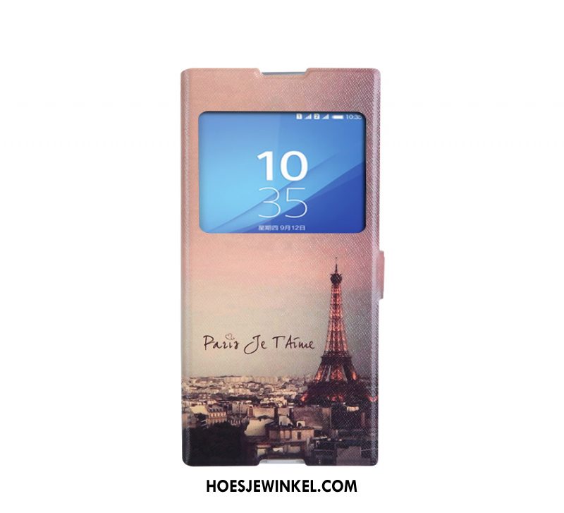 Sony Xperia Xa1 Ultra Hoesje Mobiele Telefoon Leren Etui Bescherming, Sony Xperia Xa1 Ultra Hoesje Hoes Siliconen